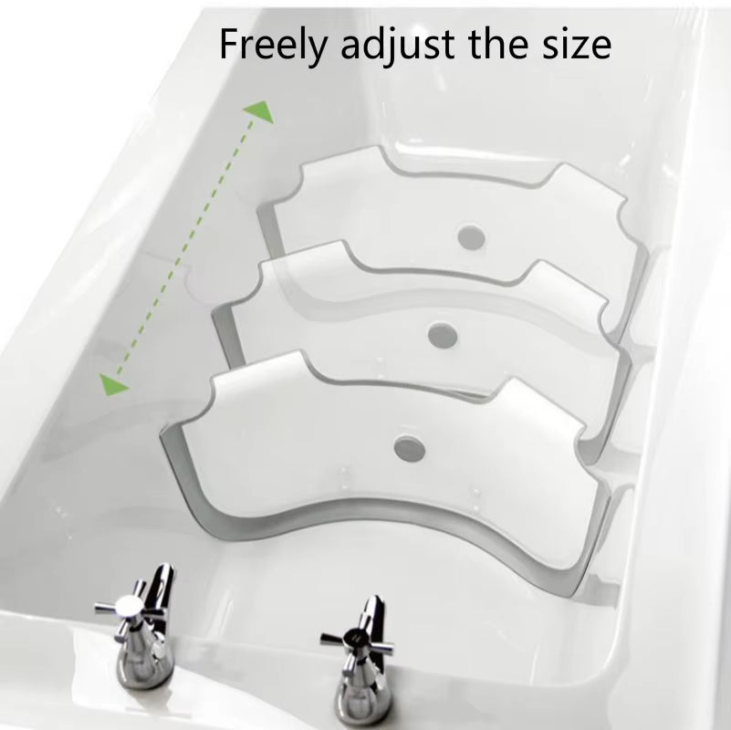 Adjustable Bathtub Partition Flap Baby Bath Dam Baby Bath Tub Water-Saving Barrier Bath Kids Separation Plate Bath Accessories